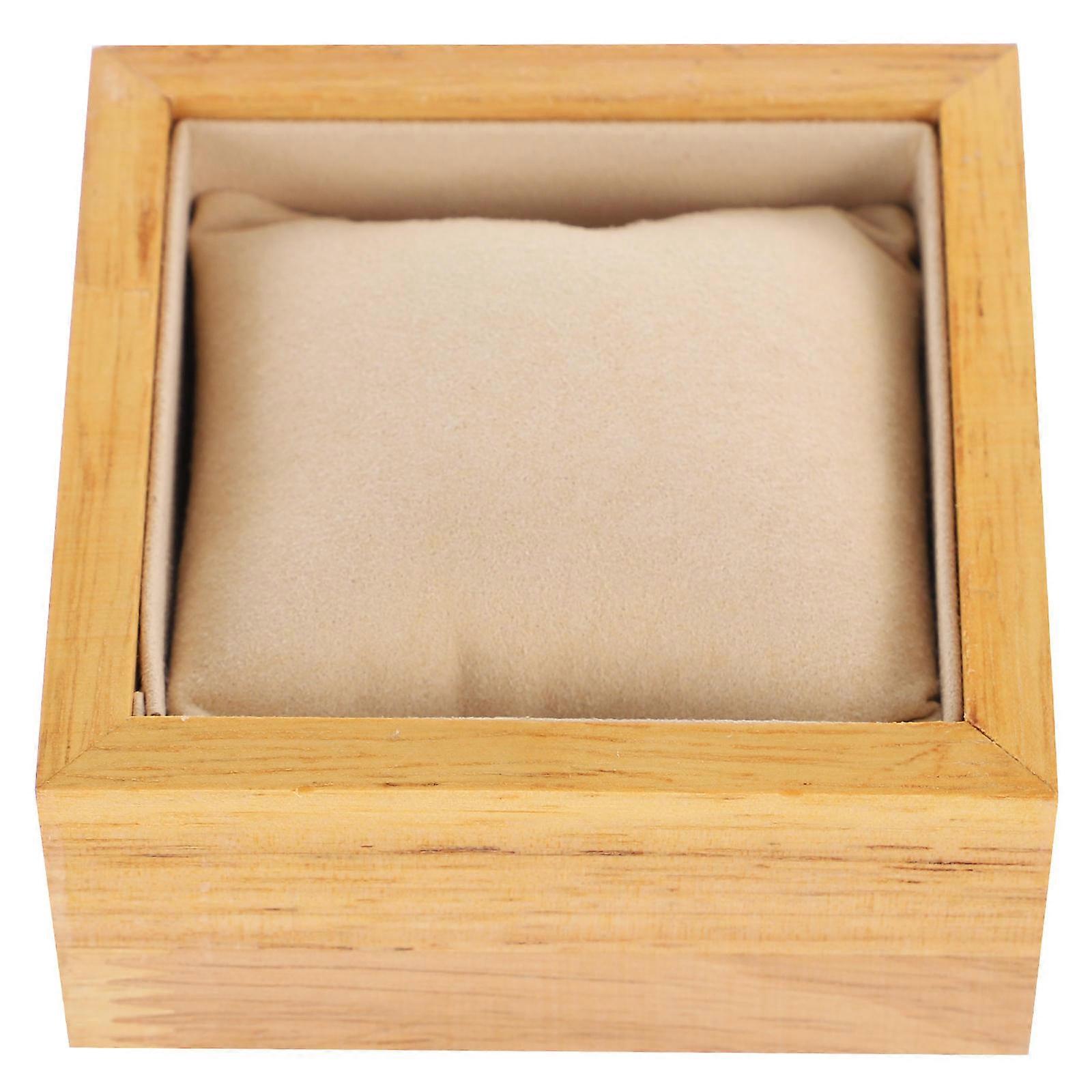 Beige Watch Display Stand for Watch Display Single Storage Holder