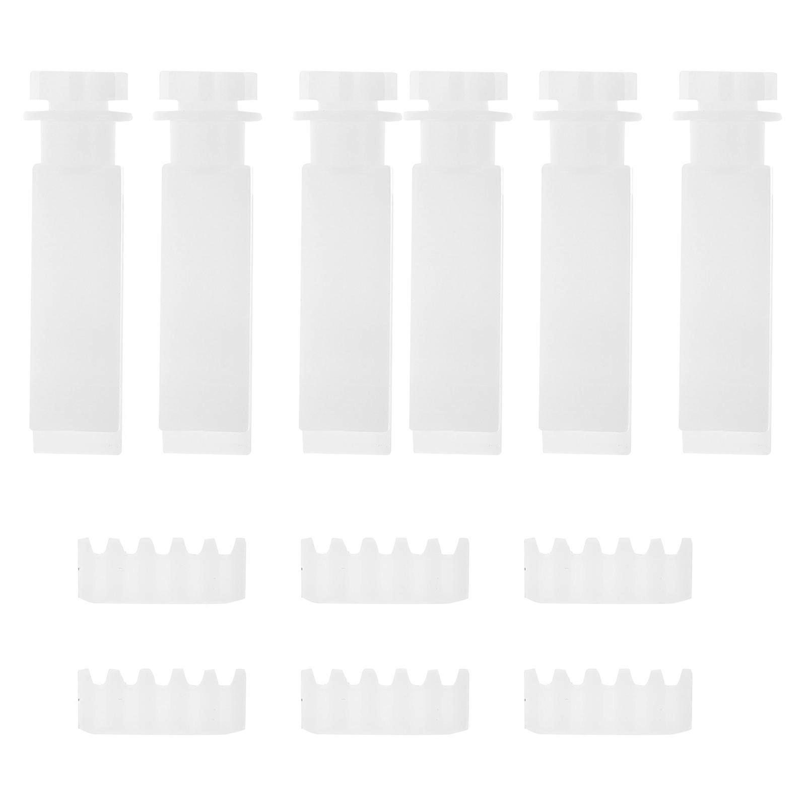 Vertical Blind Stem Repairing Blinds Stem and Gear Kit with 6Sets for Replacement