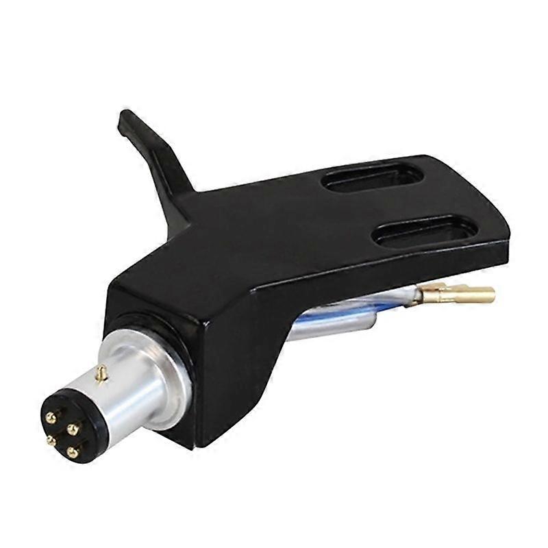 Turntable Headshell Aluminium Alloy Headshell Record Turntable Needle Replacement Phono Stylus Cartr