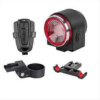 A8 Pro Bicicletta Lampada Posteriore con Luci Dei Freni Chiamata Remota Controllo Wireless Antifurto Allarme Bici Finder a