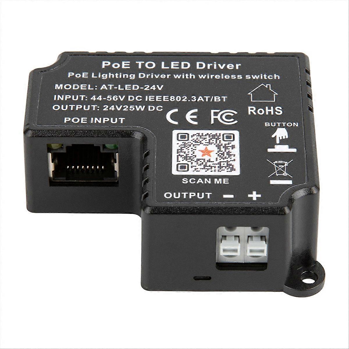 PoE Driver 24V LED Lighting Solution 802.3at Compliant