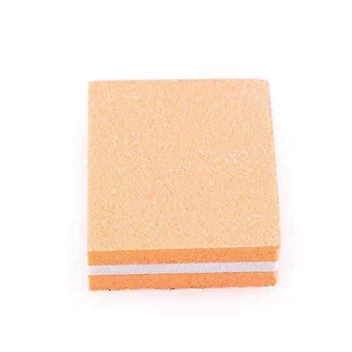 Compact Orange Nail Buffer Block Set 5pcs for Smooth Finish and Precise Detailing Use