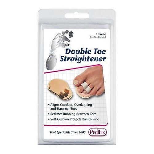 Pedifix Toe Straightener Double Most Hammer Toe Regulator, 1 Each