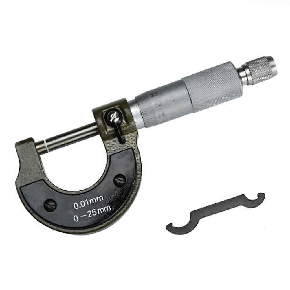 External Diameter Measuring Instrument Screw Micrometer for Teaching 0-25Mm