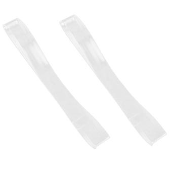Women's Invisible Shoe Straps Hold Loose High Heeled Shoes (Transparent)