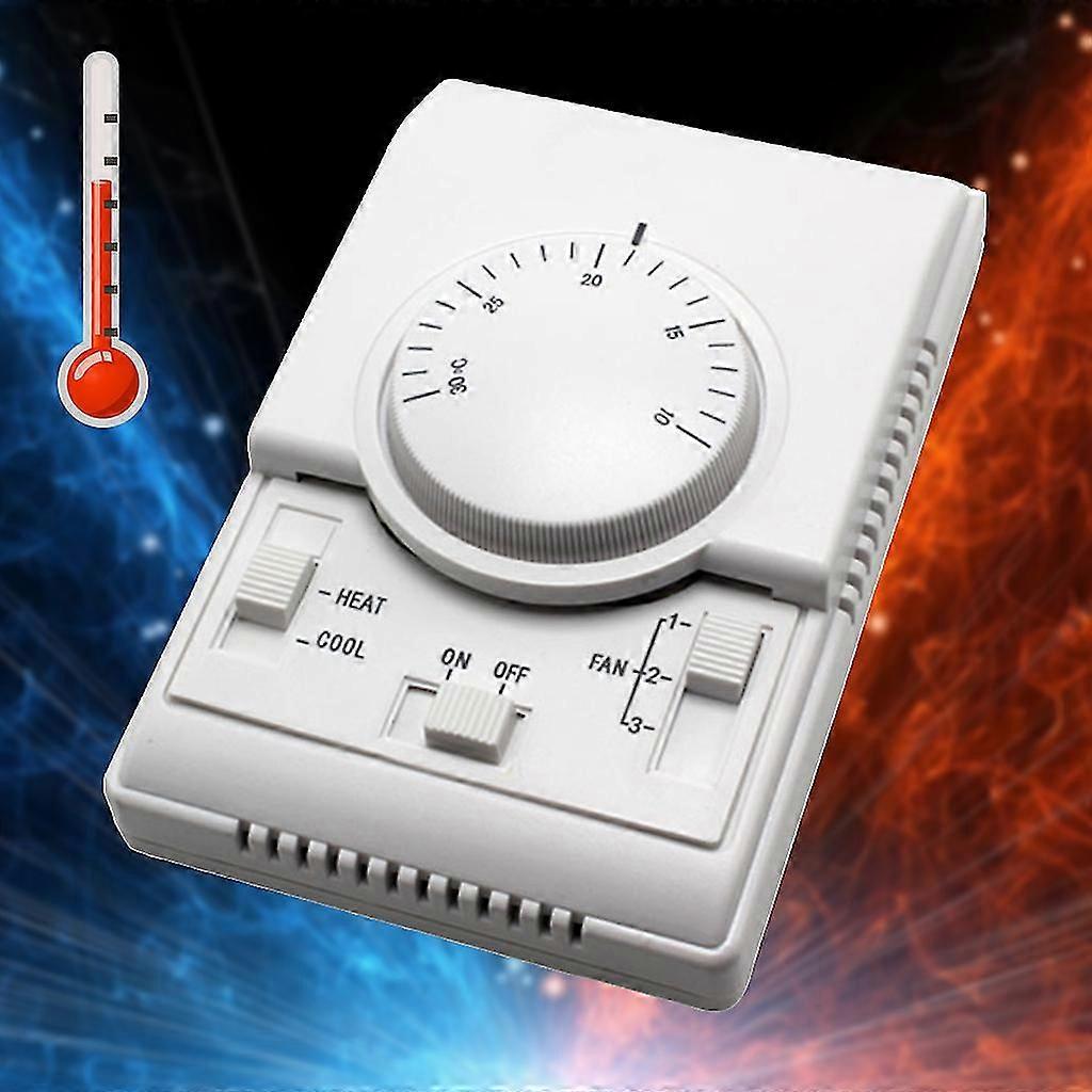Fan Coil Air-conditioning Controller with ON/ OFF Switch Dialing Button