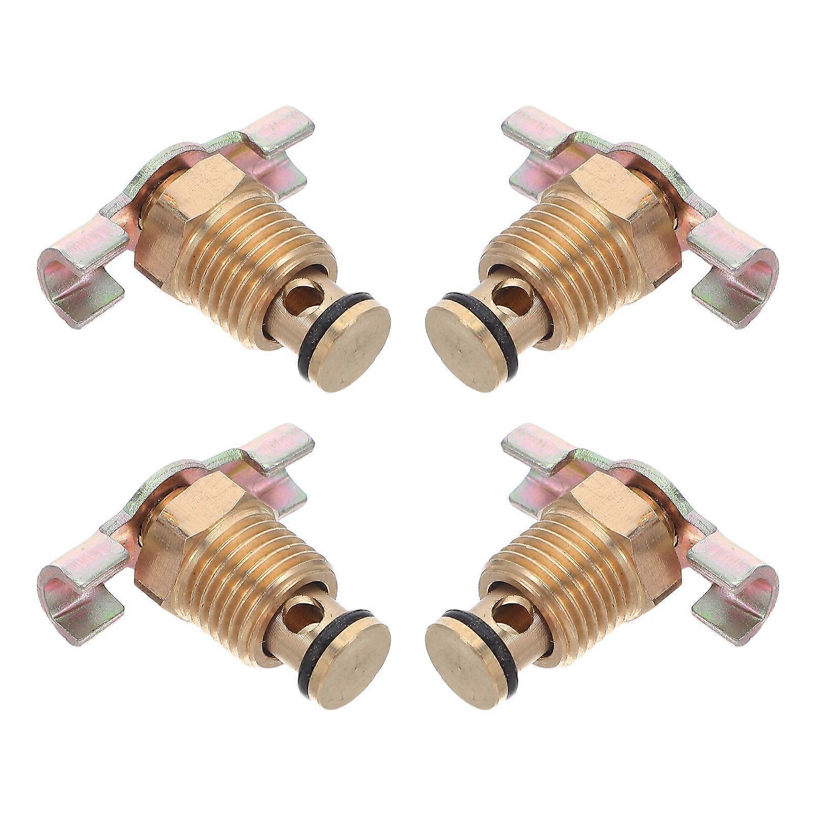 Air Compressor Check Valve for Efficient Drainage 4Pcs Set