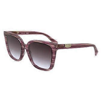 Okulary przeciwsłoneczne LONGCHAMP LO772S 503 W PASKI FIOLETOWE 55/17/140 DAMSKIE
