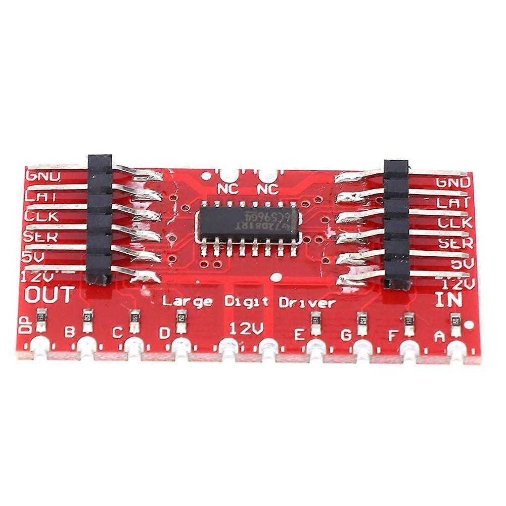 TPIC6C596 8-Bit Shift Register Module Large Digit Driver with 7-Segment LED Display