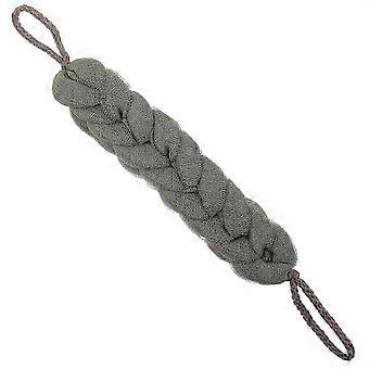 2026 beste!! Dusjstripe i netting med ryggskrubber, komfortabelt grep og myk tekstur, langt kroppsvaskeverktøy for menn og kvinner, enkelt å bruke med dusjhylle