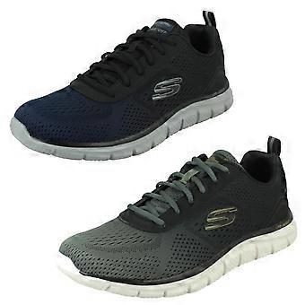 Tênis casual masculino Skechers Ripkent 232399, leve e com espuma viscoelástica.