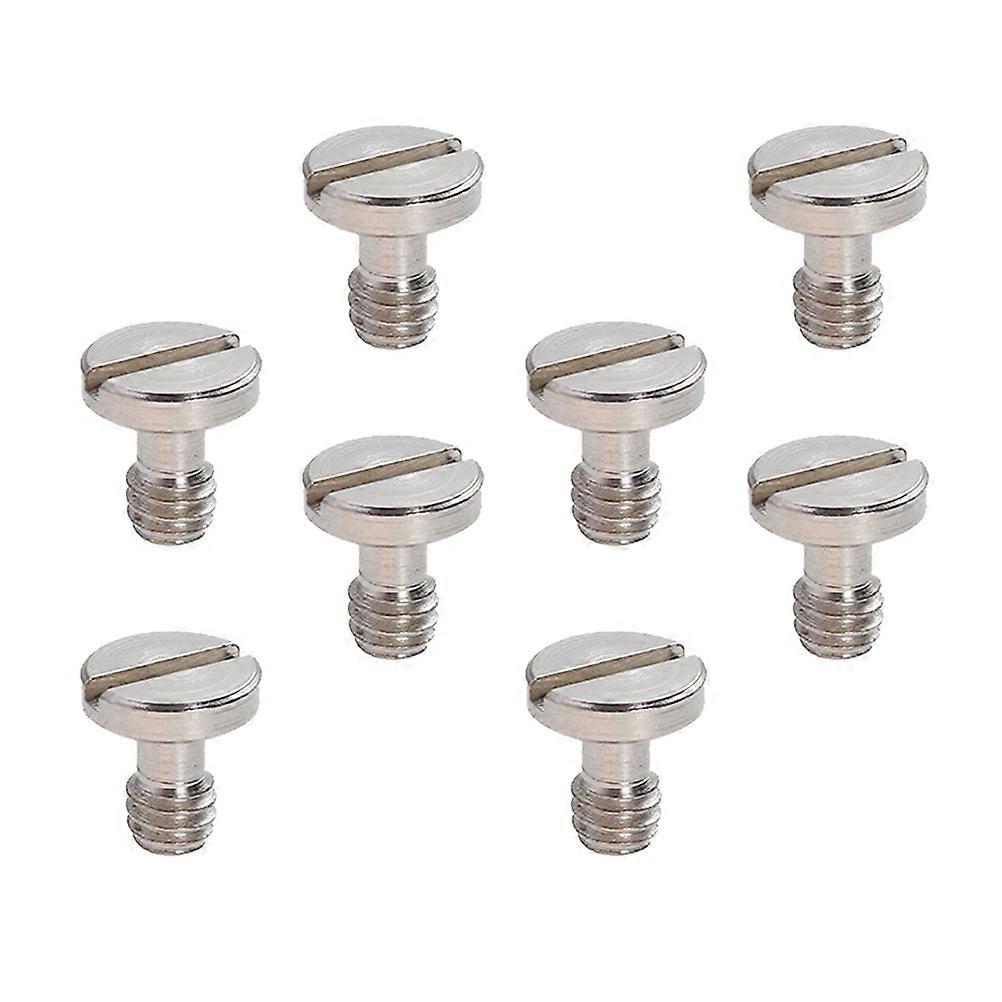8pcs Replacement Tripod Screw Tripod Extender Camera Quick Release Plate Screw