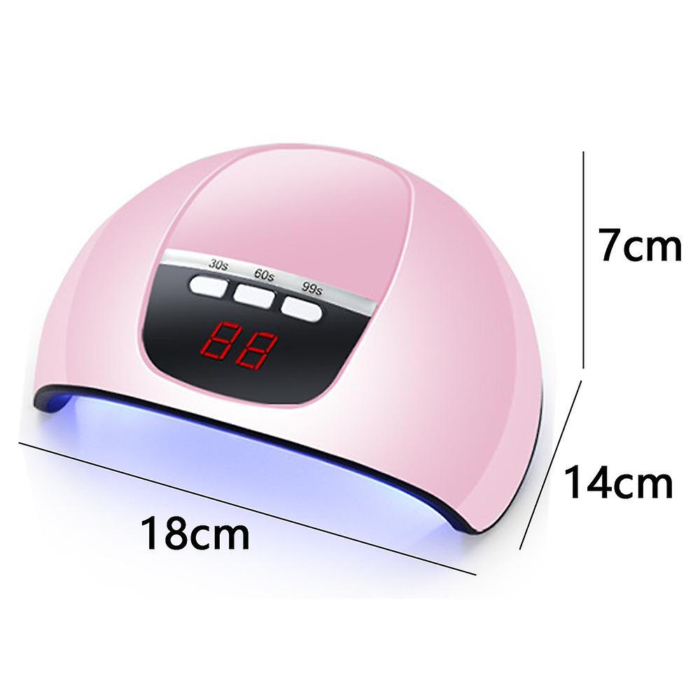 LED Nail Lamp, Professional Nail Dryer , Portable Nail Dryer with Timer/Sensor/LCD Display Suitable