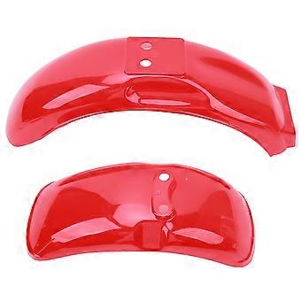 Guardabarros de motocicleta Protector de guardabarros delantero trasero rojo de alto brillo apto para bicicletas Z50 Z50A Z50J Z110 Z125 Ruedas de 8 pulgadas o 10 pulgadas