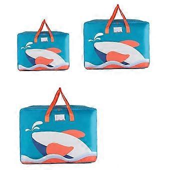 Sacos de armazenamento de roupas Cartoon Caixa Portátil Capa de colcha casa A