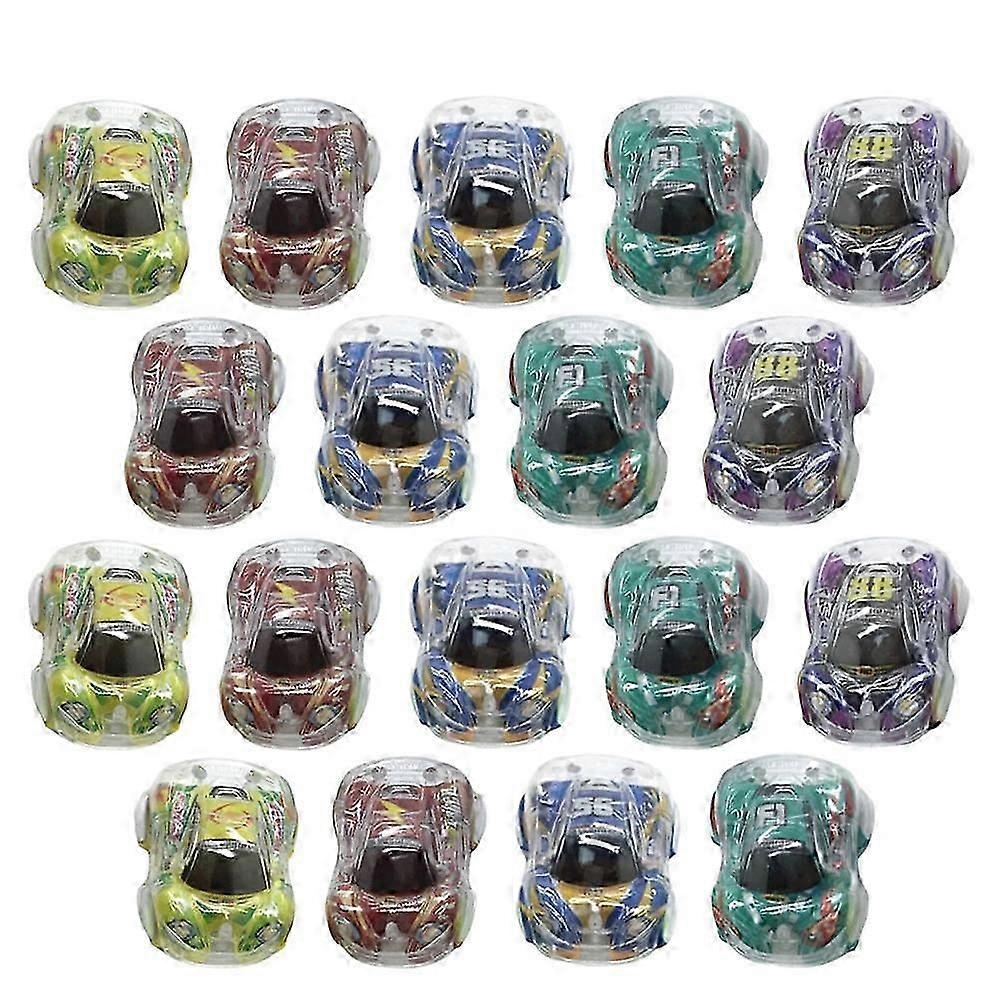 Mini Pull Back Cars Pull Car Toy 25Pcs Assorted Color Plastic Set