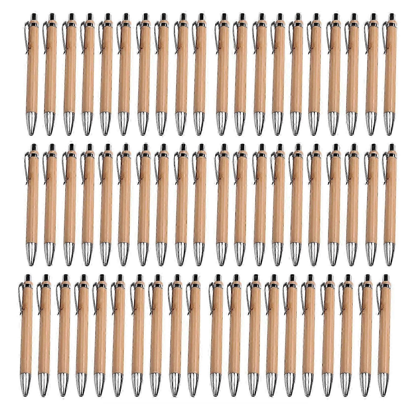 Ballpoint Pen Sets Misc.Quantities Bamboo Wood Writing Instrument(60 Set)