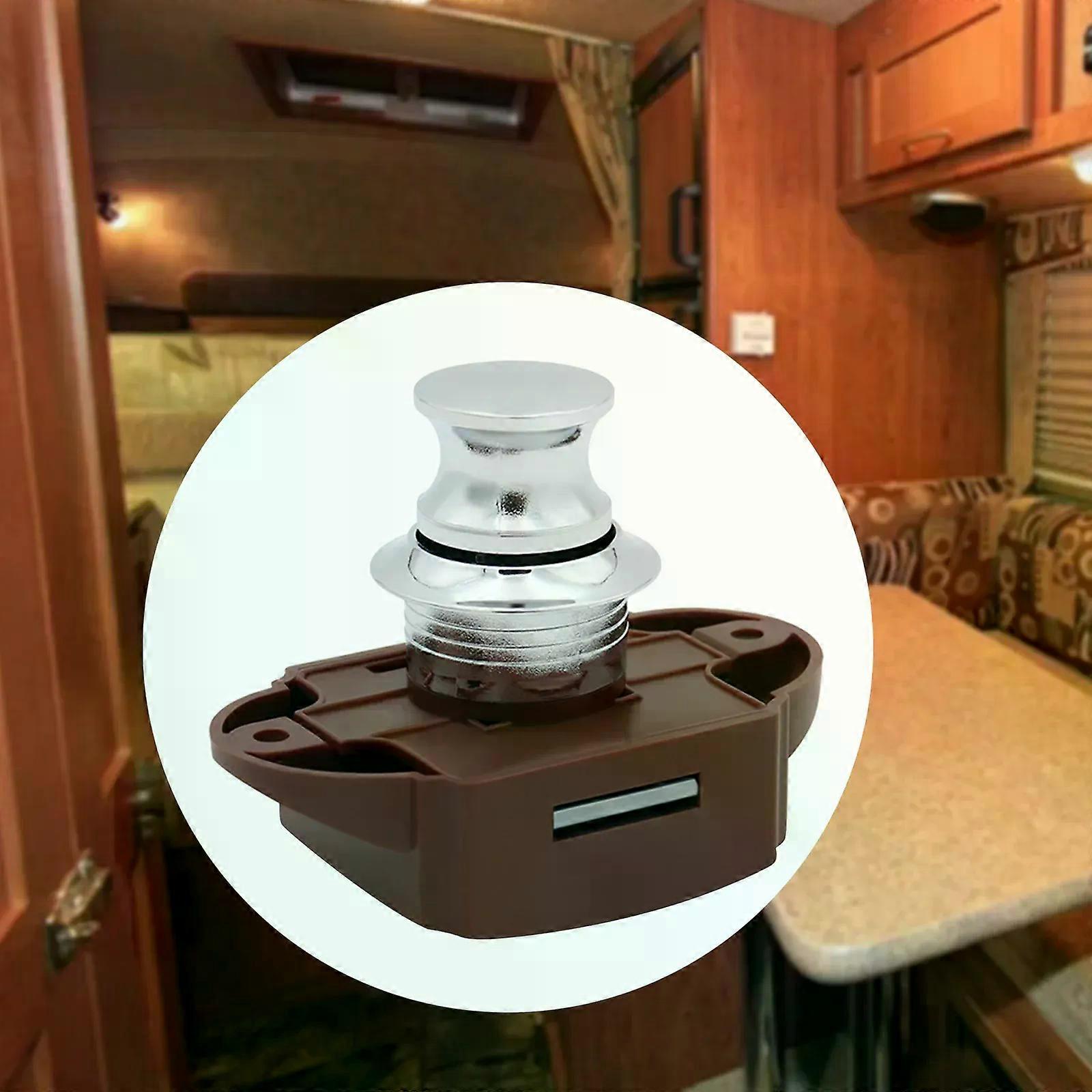 Push Button Drawer Lock Latch Button Lock for Yachts Rv Cupboard