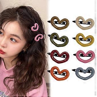 Fashion Hairpins Hair Accessories Hair Pin Plastic Material Gift for Children