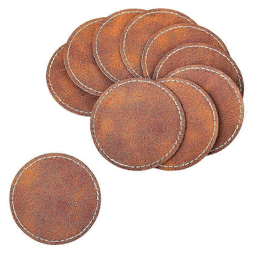 Rectangular Artificial Leather Patches 60 Pcs Adhesive Blank Leatherette Hat Patches