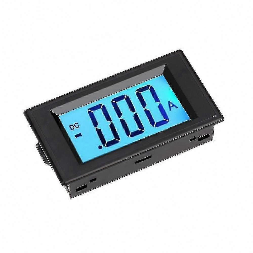 100A DC Digital Panel Ammeter with 100A/75mV Shunt Resistor