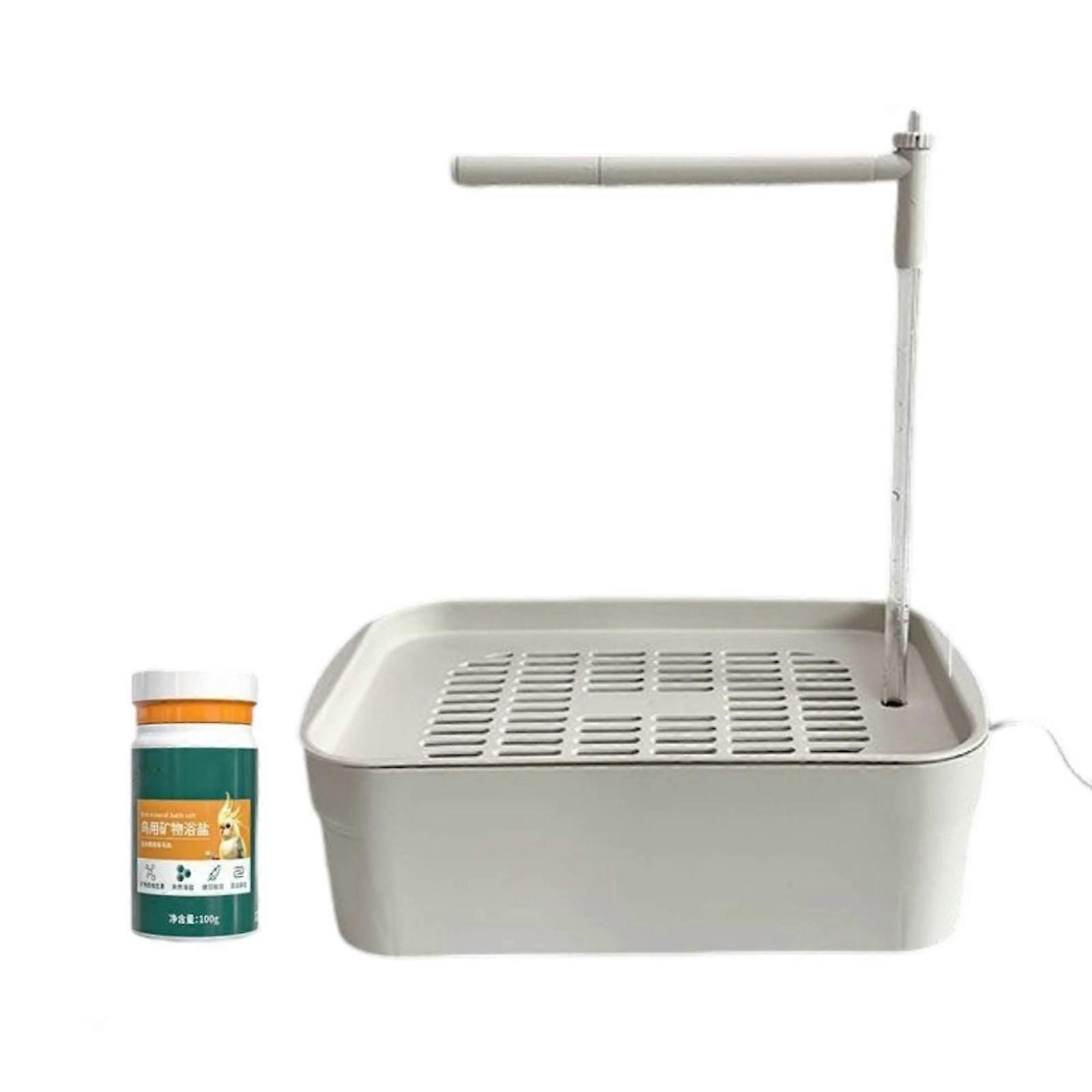 Bird Bath with Shower Large Bird Bath with Running Water Rectangular Bathing