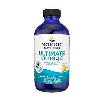Nordic Naturals Ultimate Omega Lemon, 2840 Mg, 8 Oz