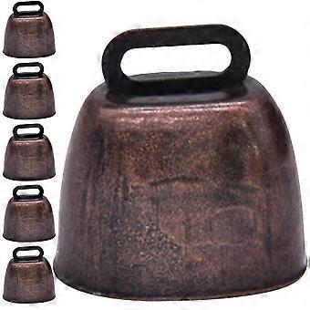 Pet Anti-Lost Bells Metal Cattle Bells for Animal Farming 6Pcs