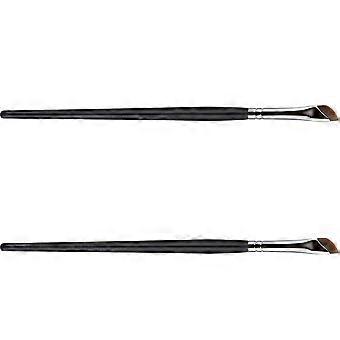 Cosmetic Angled Eyebrow Brush Makeup Brush for Women 2Pcs