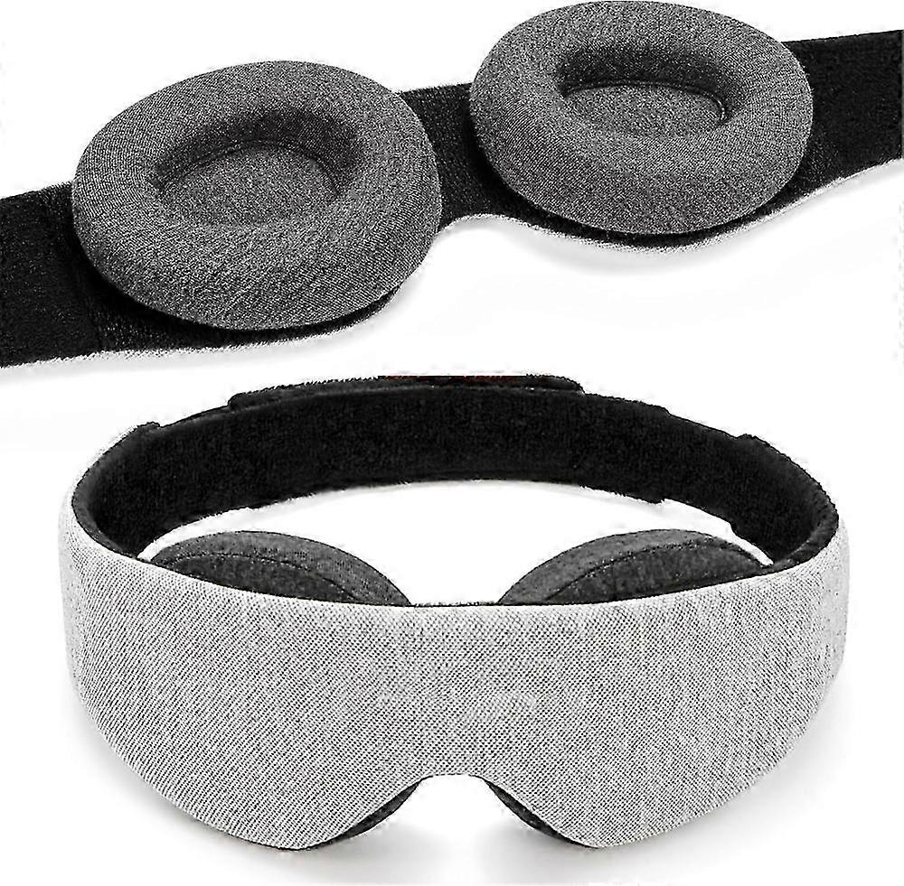Blackout Silk Sleep Mask Adjustable