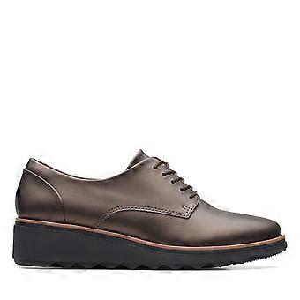 Clarks Adult Womens Sharon Noel Oxford Flats