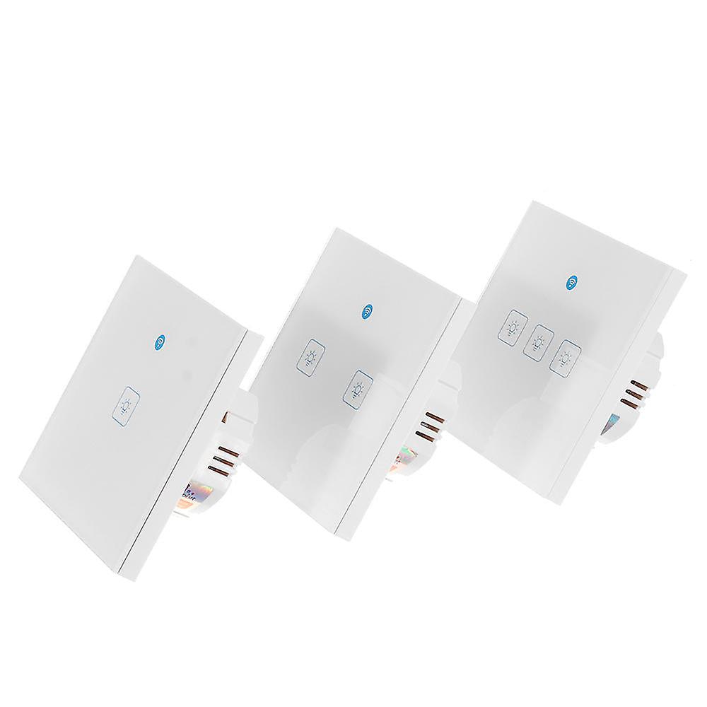 Eu Standard 1/2/3 Gang Wifi Touch Wall Switch 250v 2a/400w