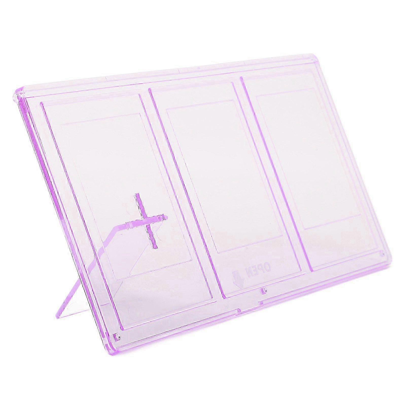 Triple Clear PC Photo Frame 3in