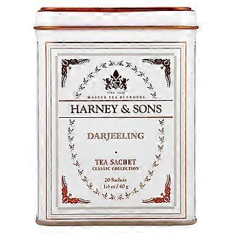 Harney & Sons, Classic Collection, Darjeeling, 20 Tea Sachets, 1.4 oz (40 g)
