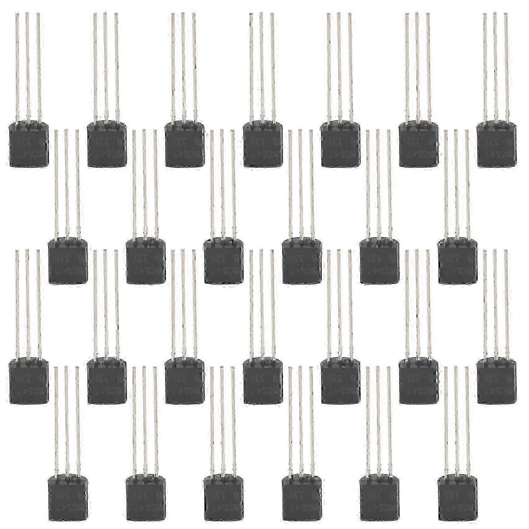100pcs BC547 TO-92 NPN transistor
