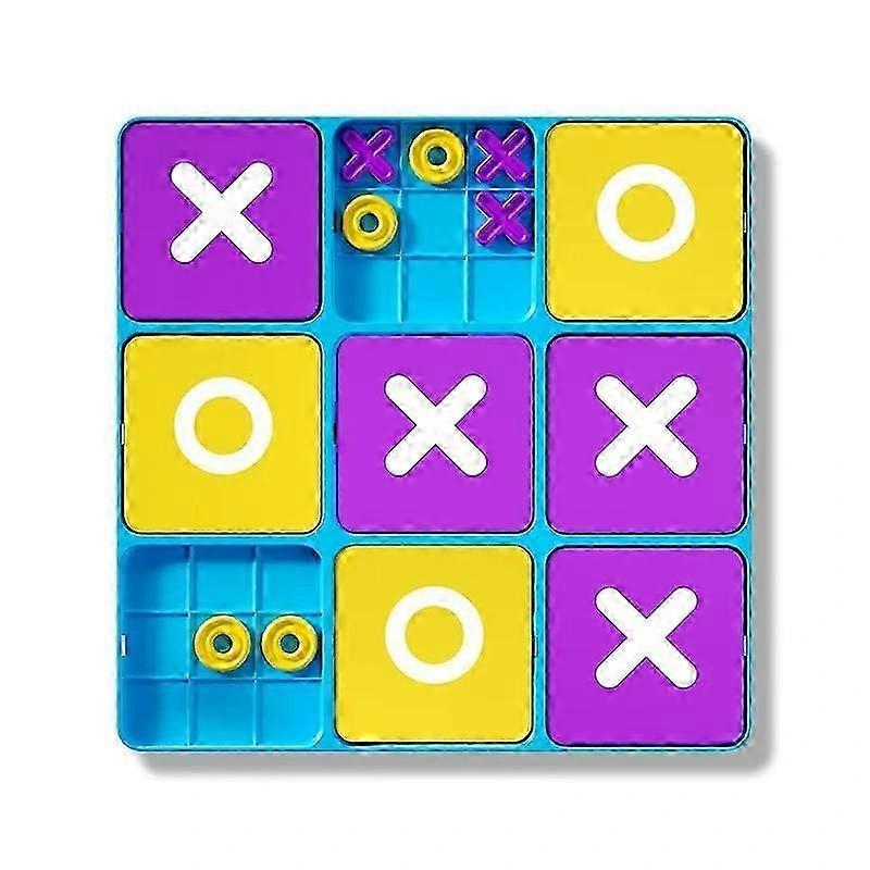 Brain Teaser Tic Tac Toe Board