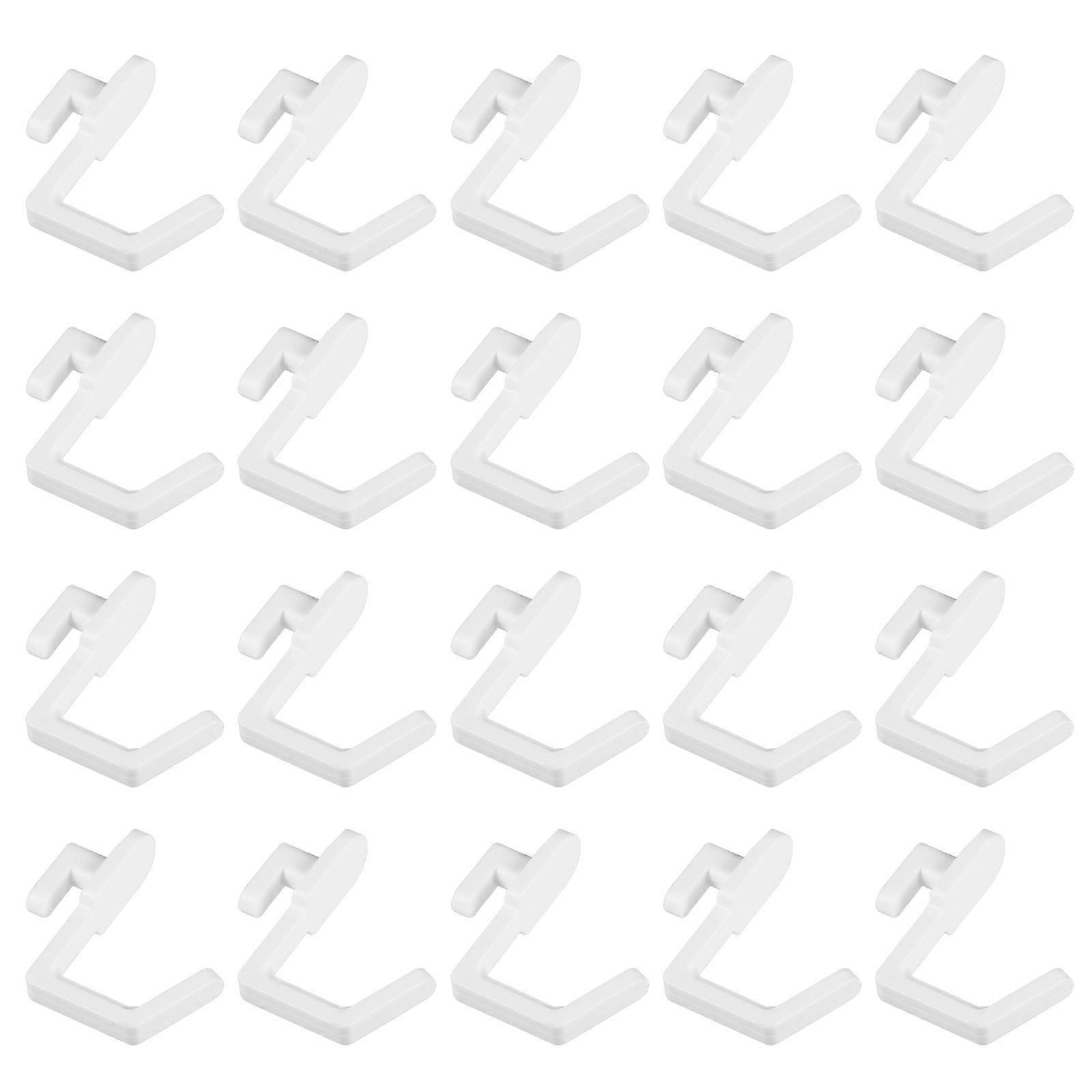 Plastic Pegboard Hooks, Durable Functional Simple Style Peg Board Hooks