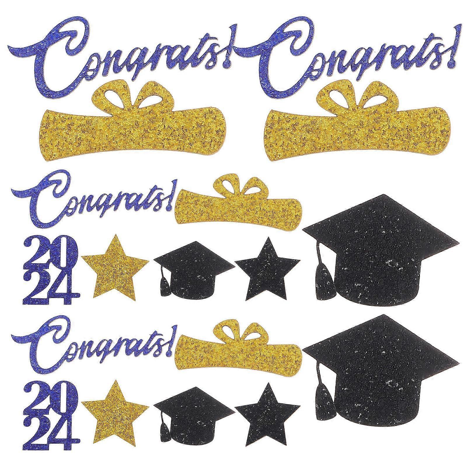 Graduation Confetti Multi-Functional Paper Decoration compatible with 1 Bag