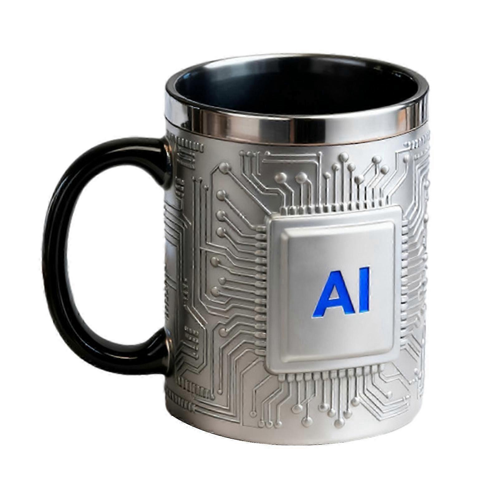 Resin-Stainless Chip Tech Mug