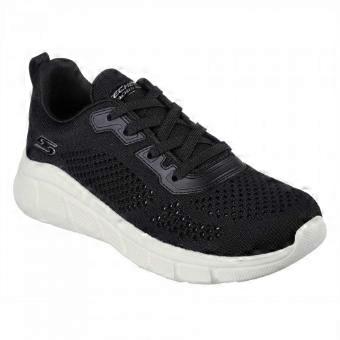 Skechers Womens/Ladies Bobsbflex Knitted Slip-on Trainers