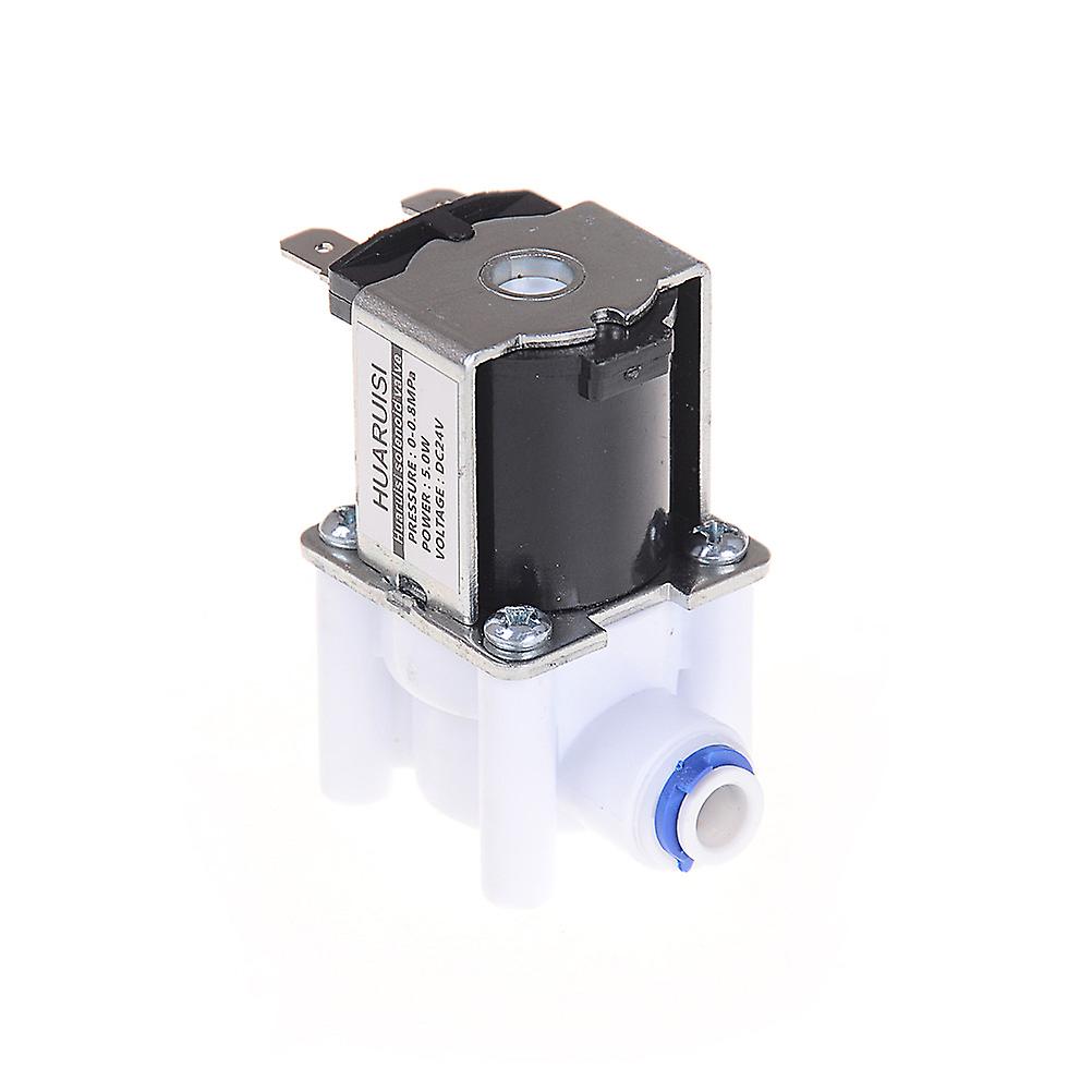 Electric Water Valve 24V DC Solenoid Valve 1/4" Hose Connection RO Controller SHYTMV