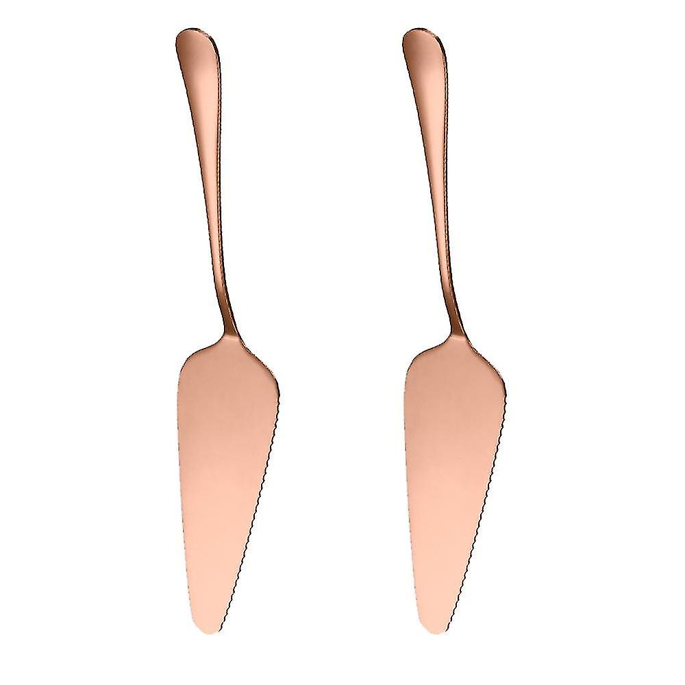 Spatel Cake Server, rustfritt stål Cake Pie Bakverk
