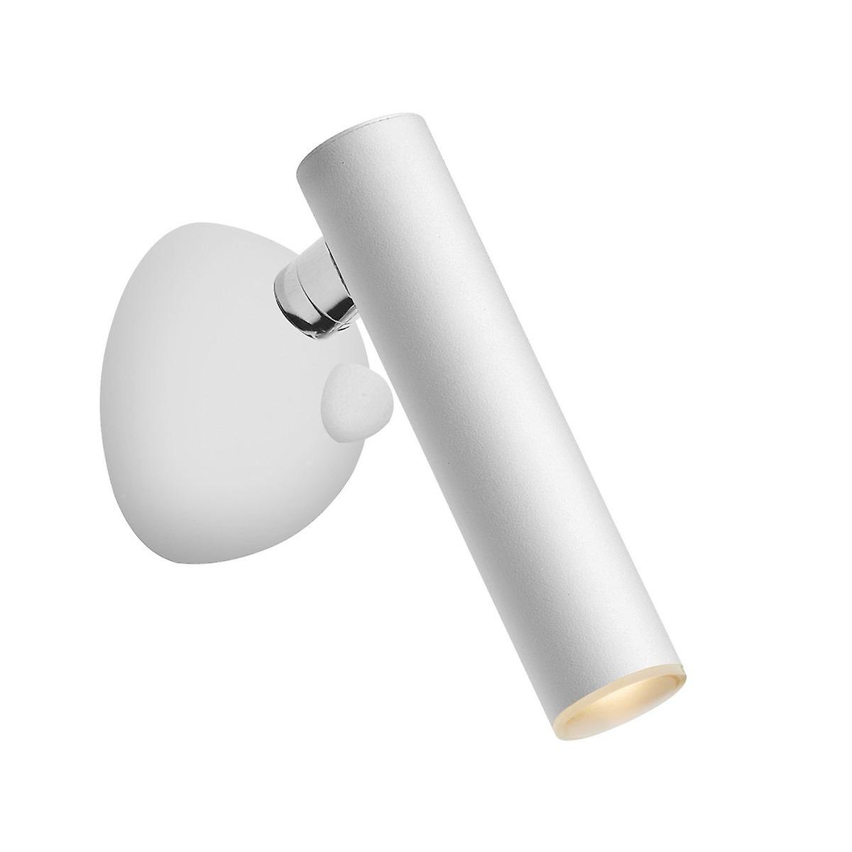 Loya Integrated LED Reading Light, Matt White, 3000K, 450Lm