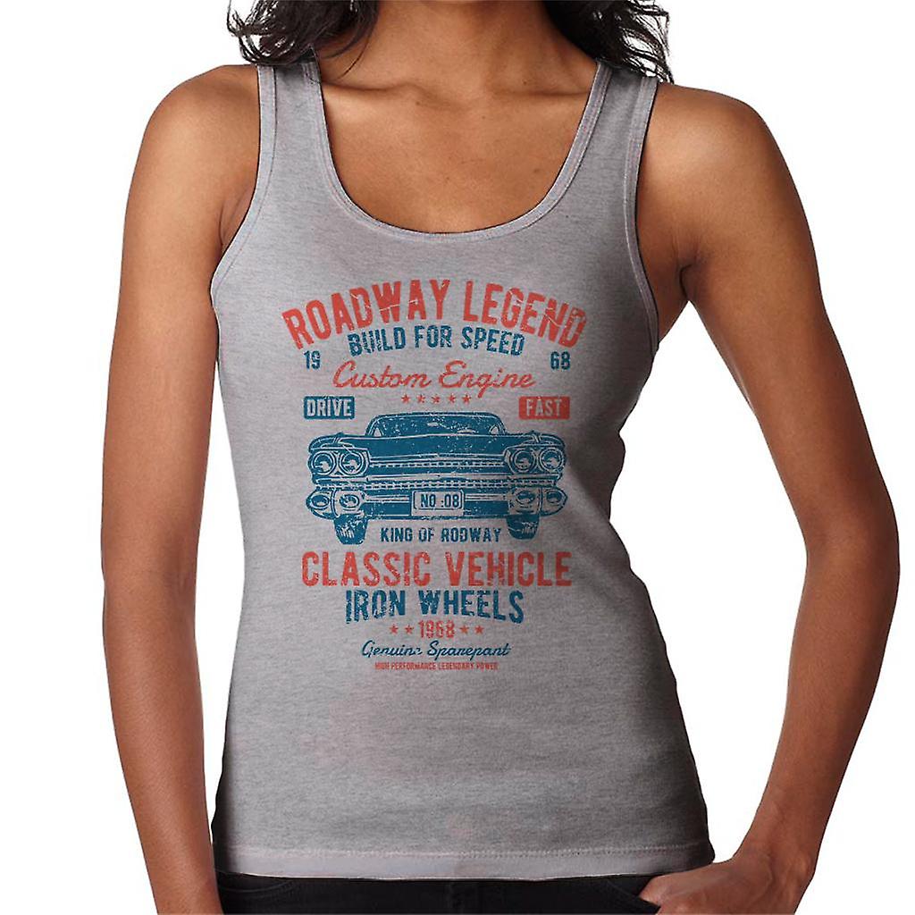 Oldtimer Fahrbahn Legende Damen Weste