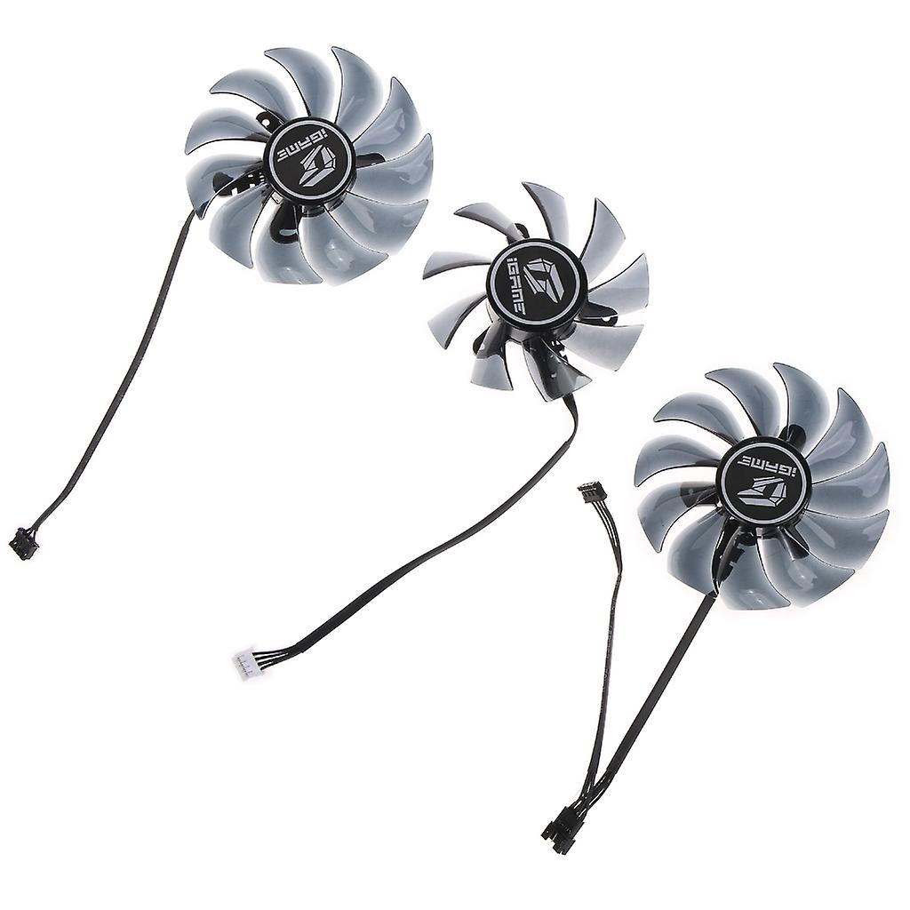 89/75mm 4Pin Cooler Fan for Colorful RTX 2060 2070 Graphics Card Cooling Fan