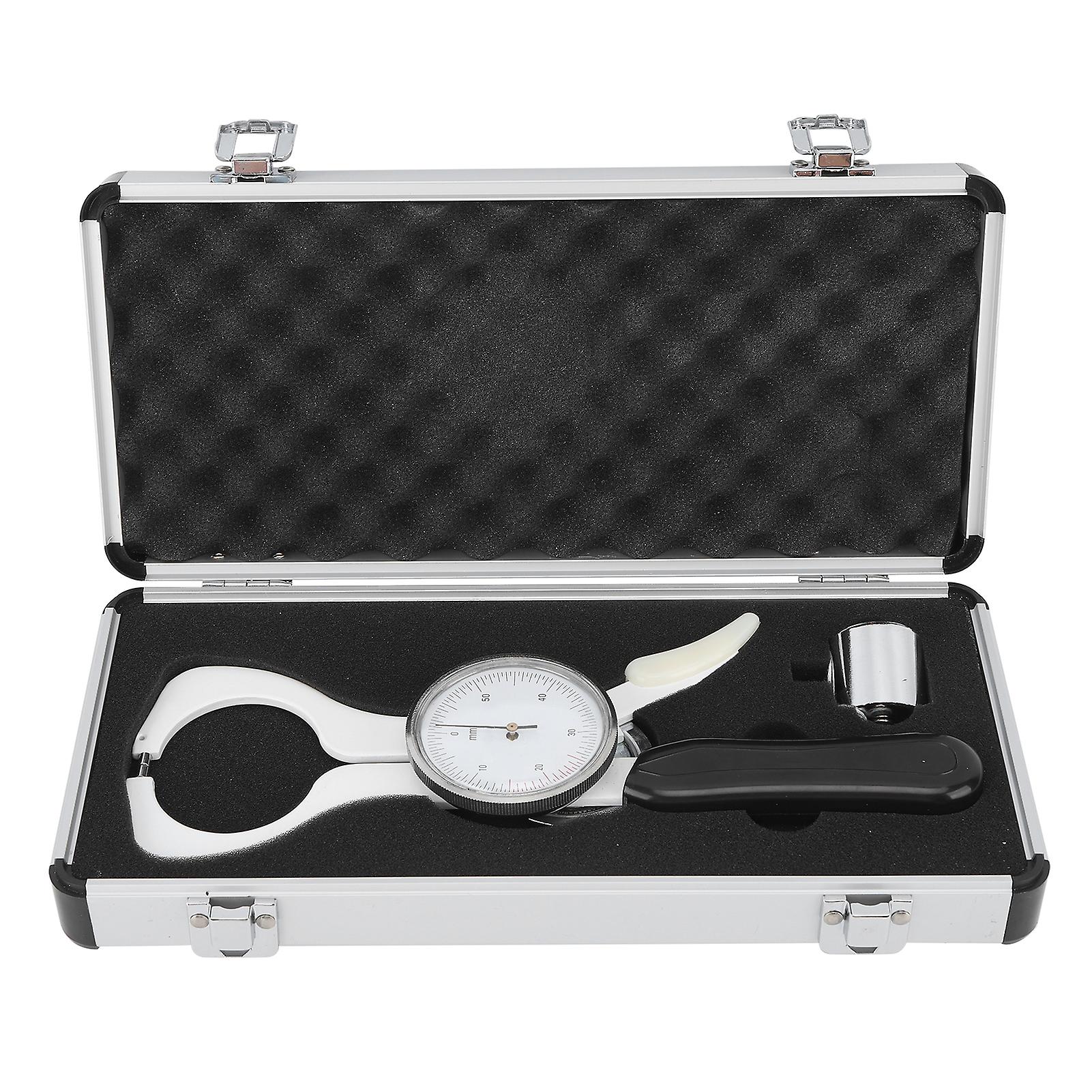 Skinfold Body Fat Caliper Measuring Tool Body Fat Caliper Tester for Monitoring BMI Fitness