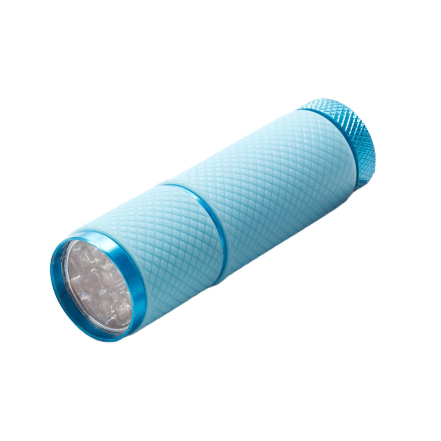 Nail Flashlight High Efficient Quick Drying Compact LED Gel Curing Small UV Currency Detector Lamp