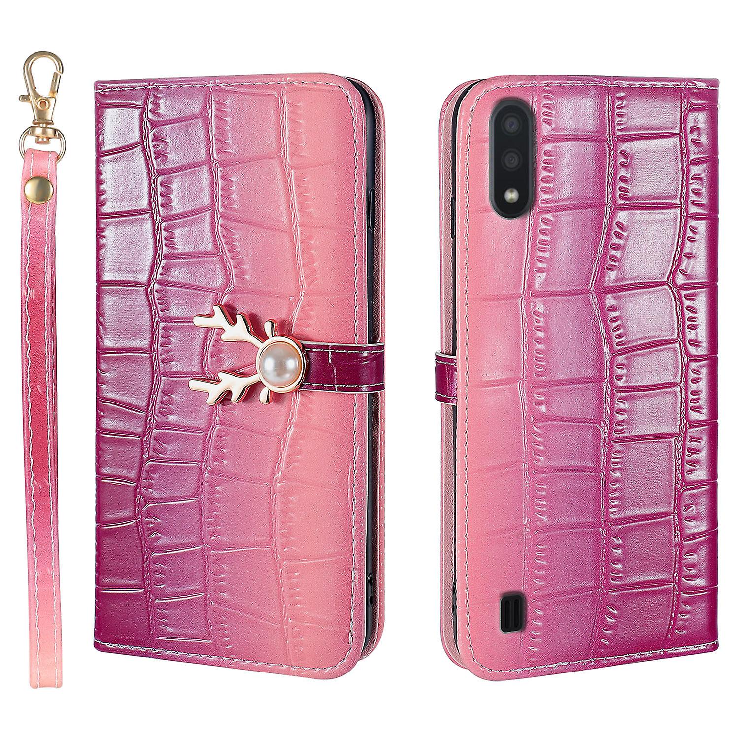 For Samsung Galaxy A01 Phone Case With Strap