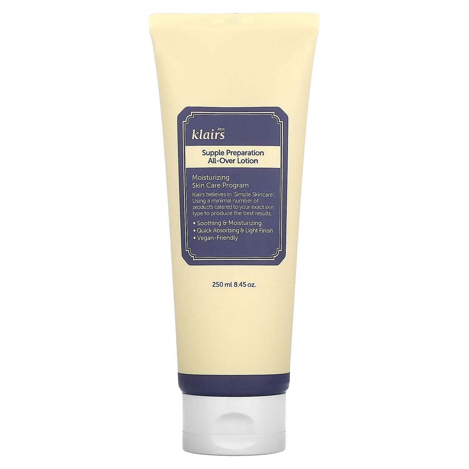 Dear, Klairs, Supple Preparation All Over Lotion, 8.45 oz (250 ml)
