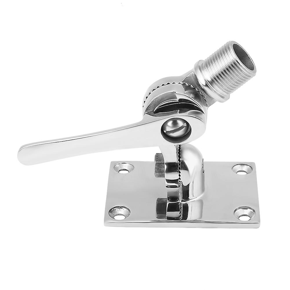Marine Boat 316 Stainless Steel Dual Axis Marine Antenna Base Mount
